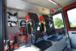 Feuerwehrfahrzeug Innenausbau Ausstattung Raschel Feuerschutz